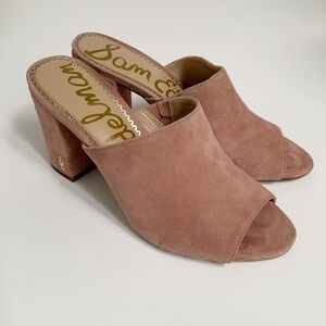 Sam Edelman suede heeled sandals